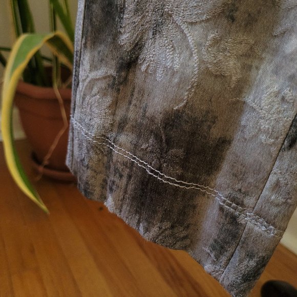 Beate Heymann Street Couture Watercolour Damask Print Jeans EU 38/US 8 - Picture 11 of 14